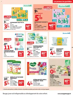 Auchan - Prévisualisation de Auchan prospectus valide à partir de 21.10.2025 | Page: 50 | Produits: Fraise, Pampers, Lait, Pommes