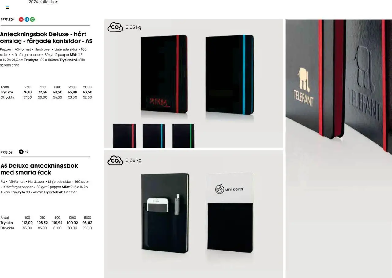 Lyreco reklamblad aktuell från 12.03.2024 | Sida: 186 | Produkter: Papper, Anteckningsbok