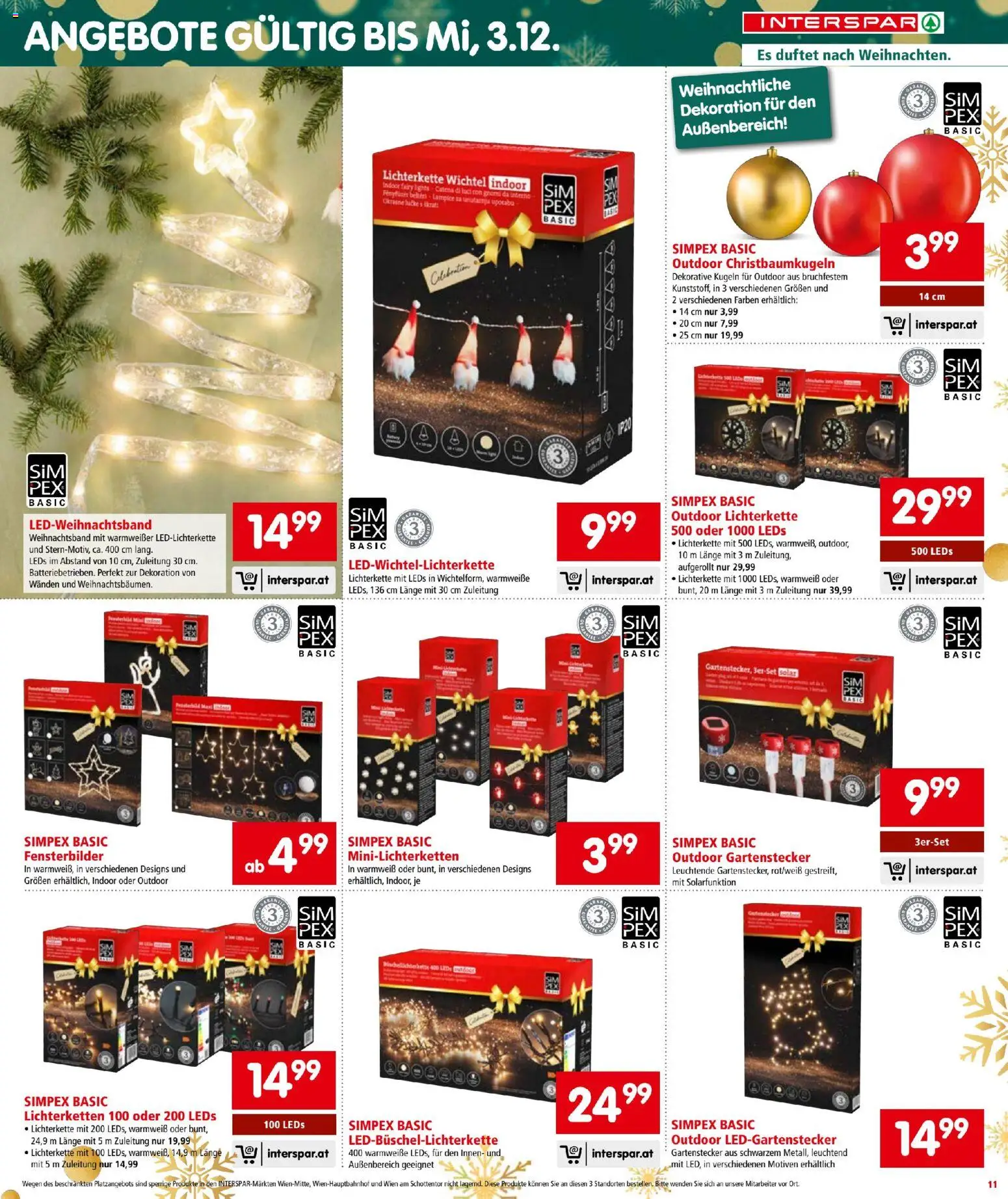 Interspar Flugblatt gültig ab 13.11.2025 | Seite: 11