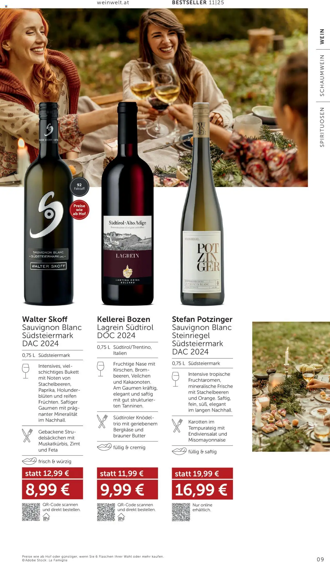 Interspar Wein Welt gültig ab 16.10.2025 | Seite: 9 | Produkte: Butter, Wein
