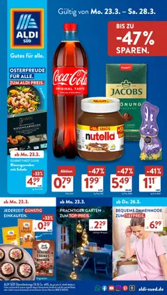 Aldi Süd Prospekt 	 ab 23.03.2026 gültig