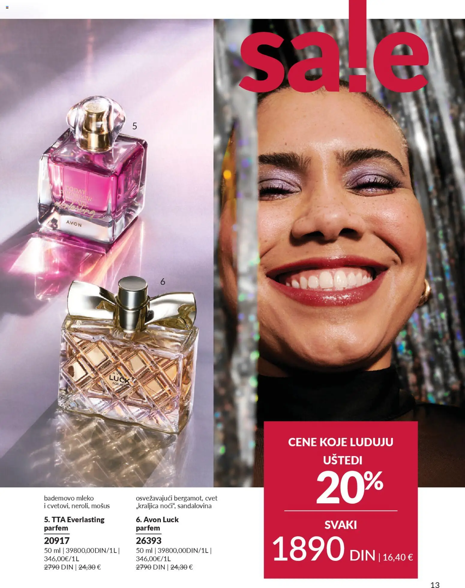 AVON katalog - važi od 29.12.2025 | Strana: 15 | Proizvode: Parfem, Mleko