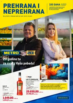 Metro katalog - pregled Metro kataloga - važi od 18.09.2025