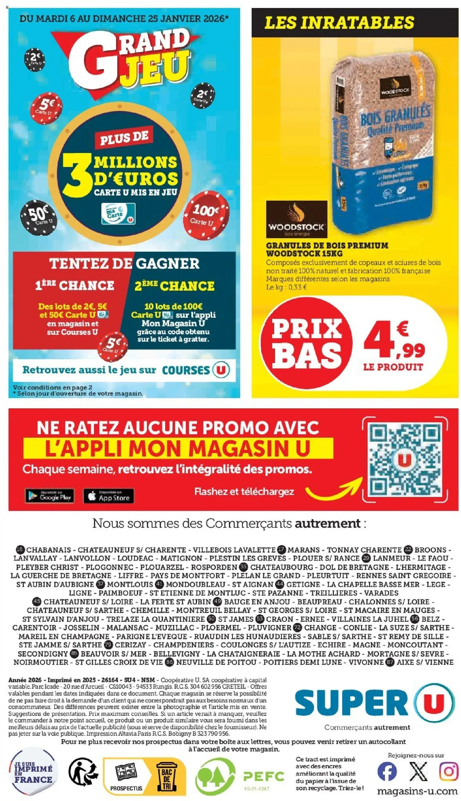 {H1} | Page: 56 | Produits: Granules de bois, Store, Champagne