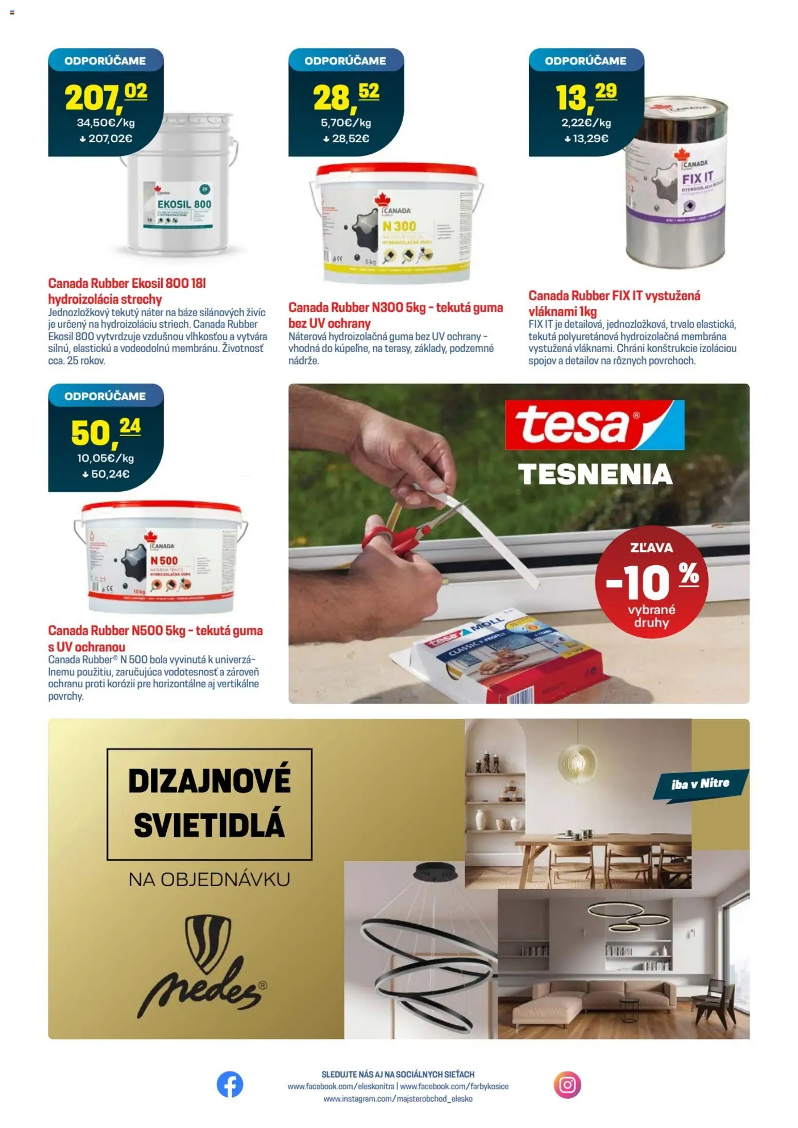 Nové L&Š akcie – leták je platný od 01.11.2025 | Strana: 6 | Produkty: Svietidlá