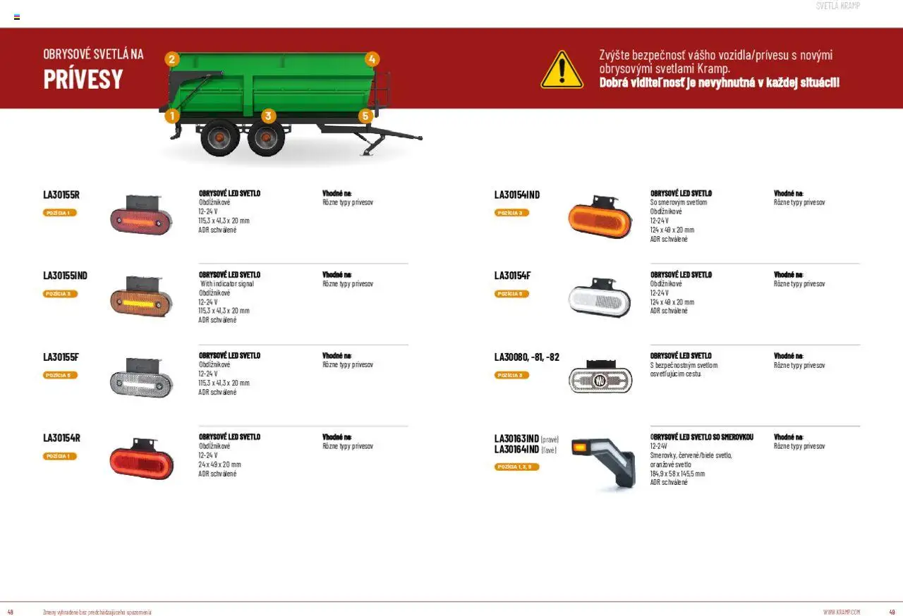 Nové Kramp akcie – leták je platný od 12.08.2025 | Strana: 25 | Produkty: Svetlo, Led, Svetlá