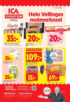 ICA Kvantum - Vellinge - Förhandsvisning av reklamblad från butik ICA Kvantum aktuell från 02.02.2026