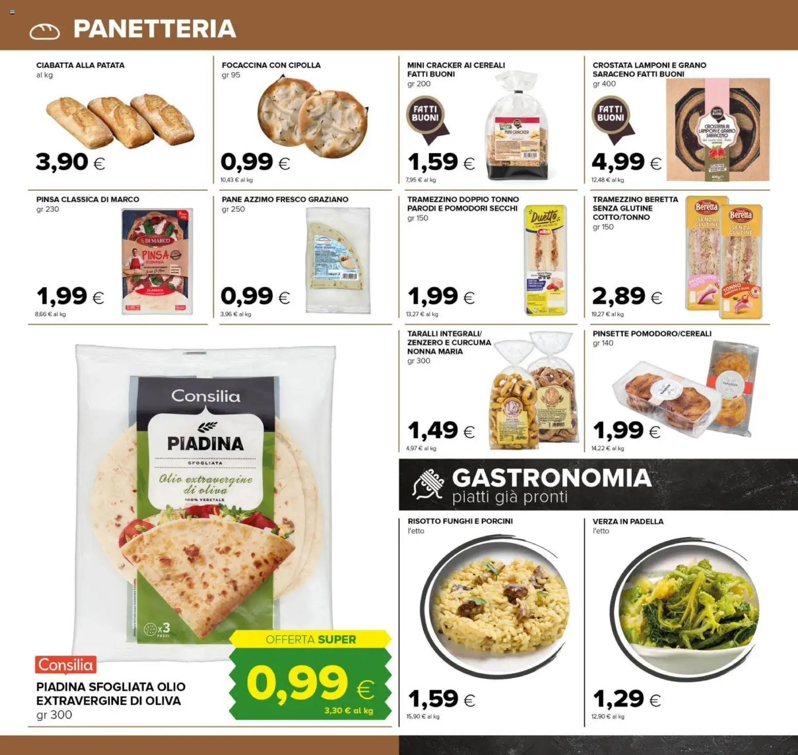 Volantino Tigre del 12.02.2026 | Pagina: 8 | Prodotti: Olio, Pomodori, Funghi, Padella