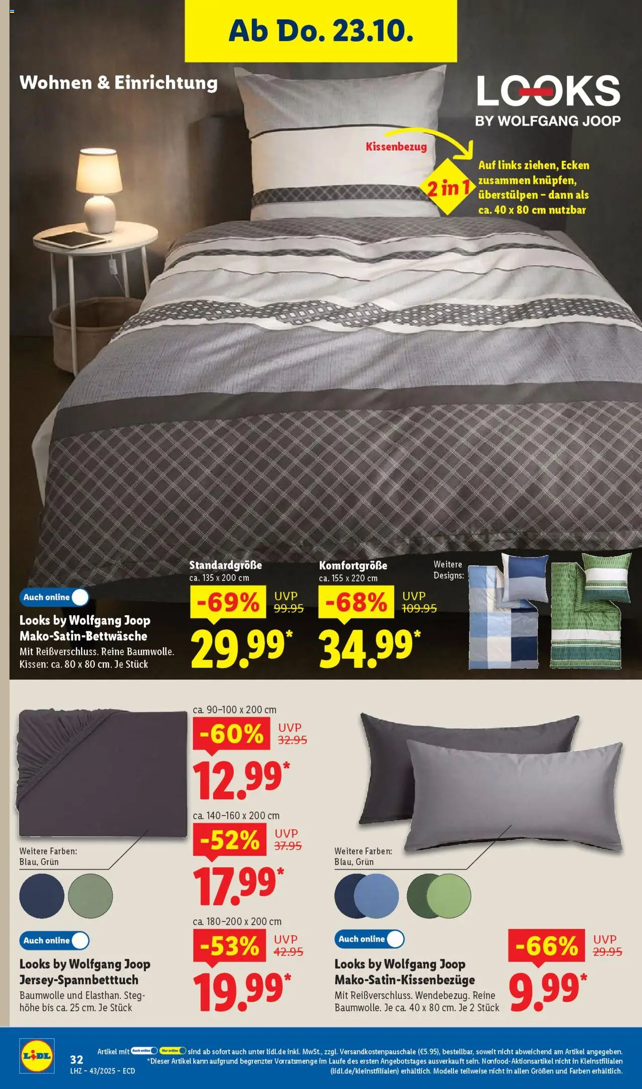 Lidl - Prospekt – gültig ab 20.10.2025 | Seite: 46 | Produkte: Kissen