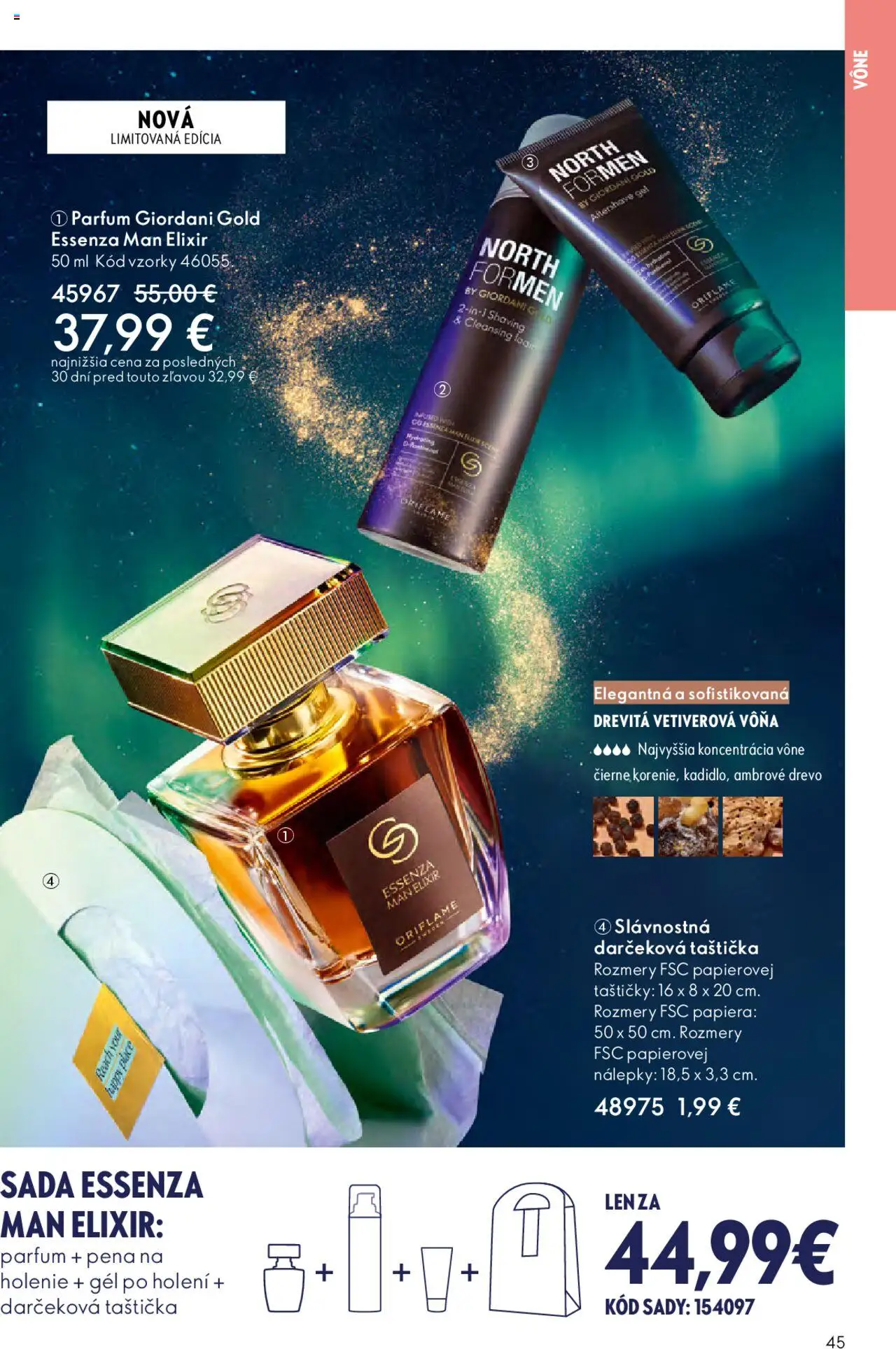 Nové Oriflame akcie – leták je platný od 12.11.2025 | Strana: 45 | Produkty: Pena na holenie
