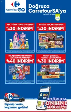 26.09.2025 tarihinden itibaren geçerli olan CarrefourSA kataloğu önizlemesi