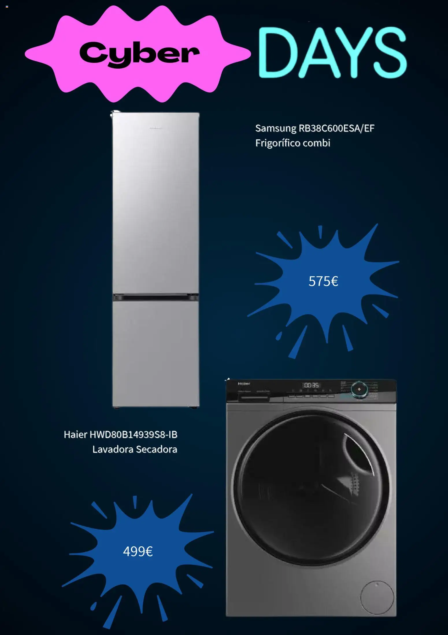 Tien 21 Cyber Days │ válido desde el 01.12.2025 | Página: 3 | Productos: Lavadora, Secadora, Combi