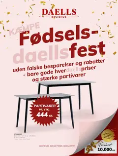 Daells Bolighus - Tilbudsavis gyldig fra 29.10.2025