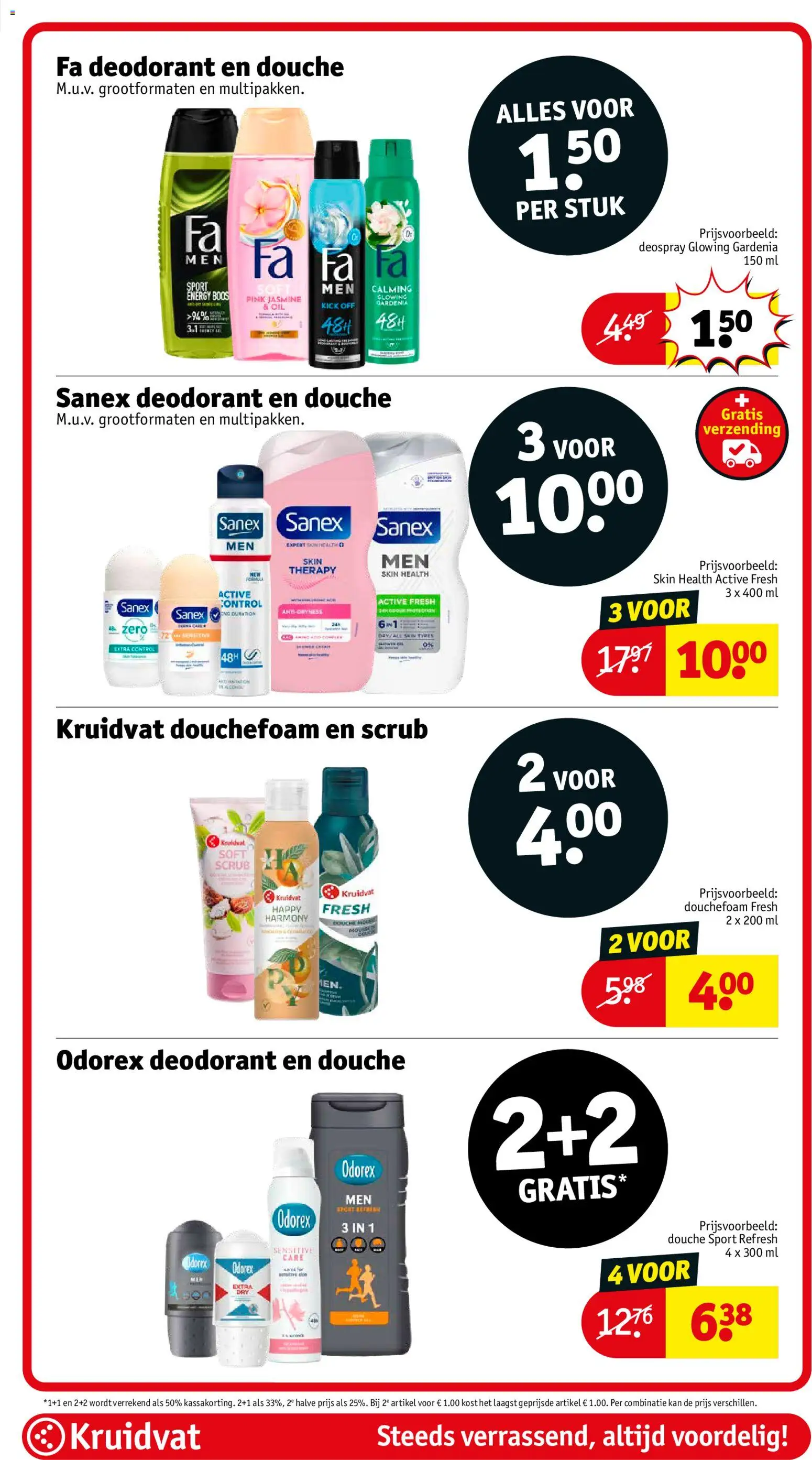 {H1} | Pagina: 32 | Producten: Deodorant, Kan, Douche