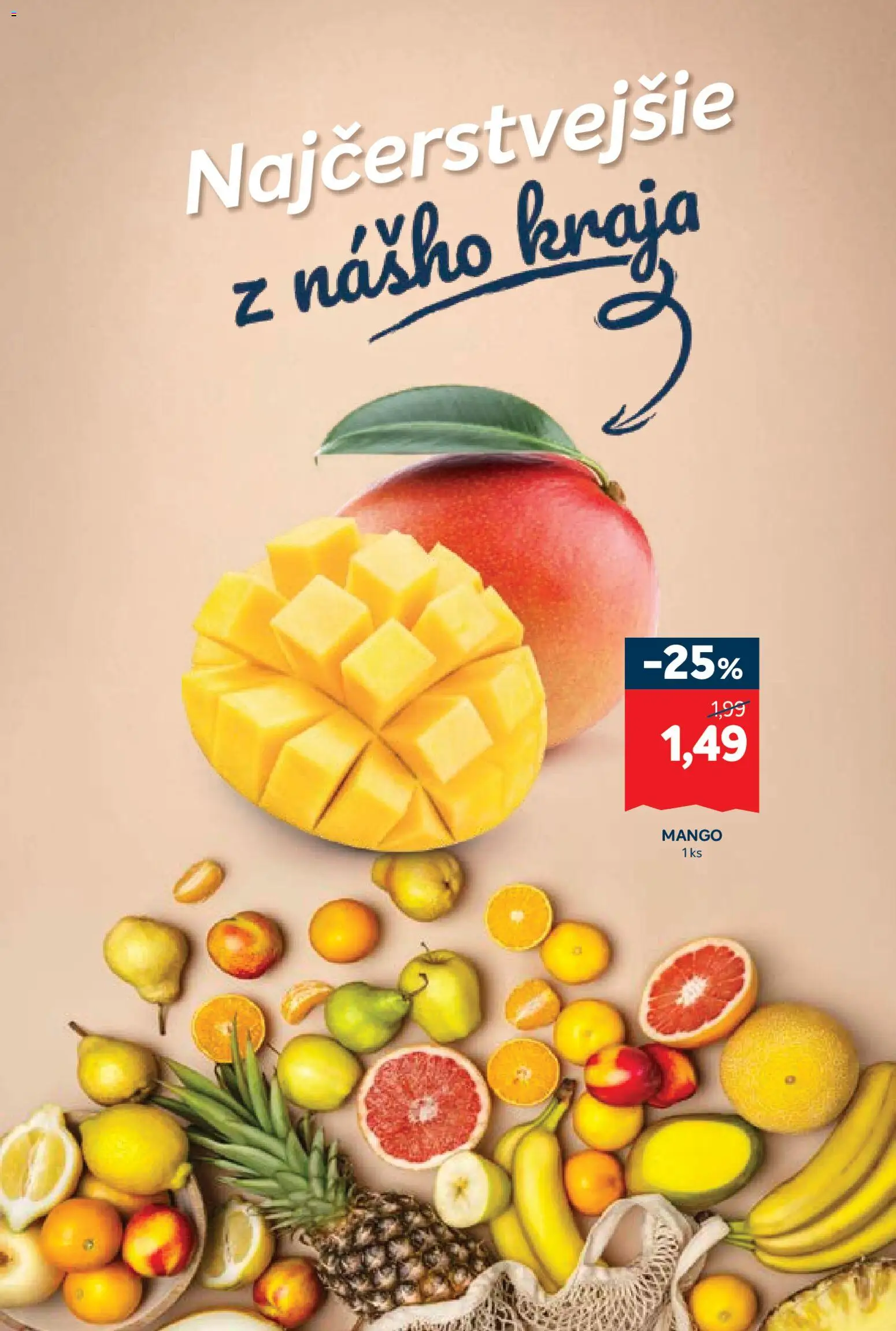 Nové Kraj akcie – leták je platný od 12.03.2026 | Strana: 3 | Produkty: Mango