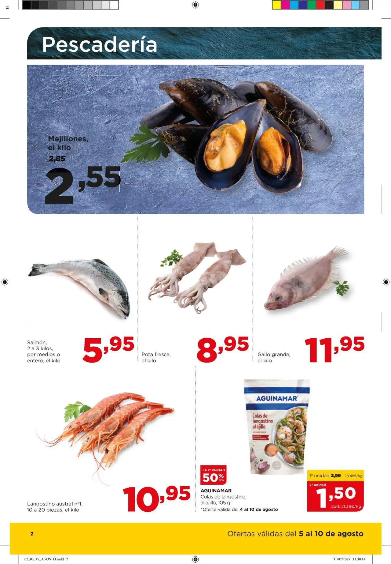 Alimerka folleto Castilla y León │ válido desde el 04.08.2025 | Página: 2 | Productos: Langostino