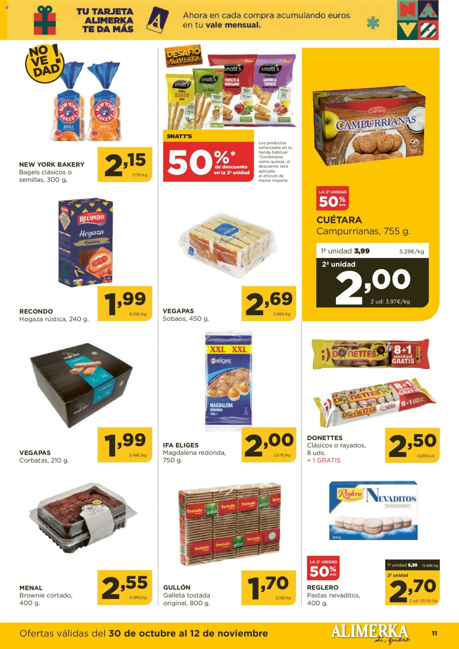 Alimerka folleto Asturias │ válido desde el 30.10.2025 | Página: 11 | Productos: Queso, Té