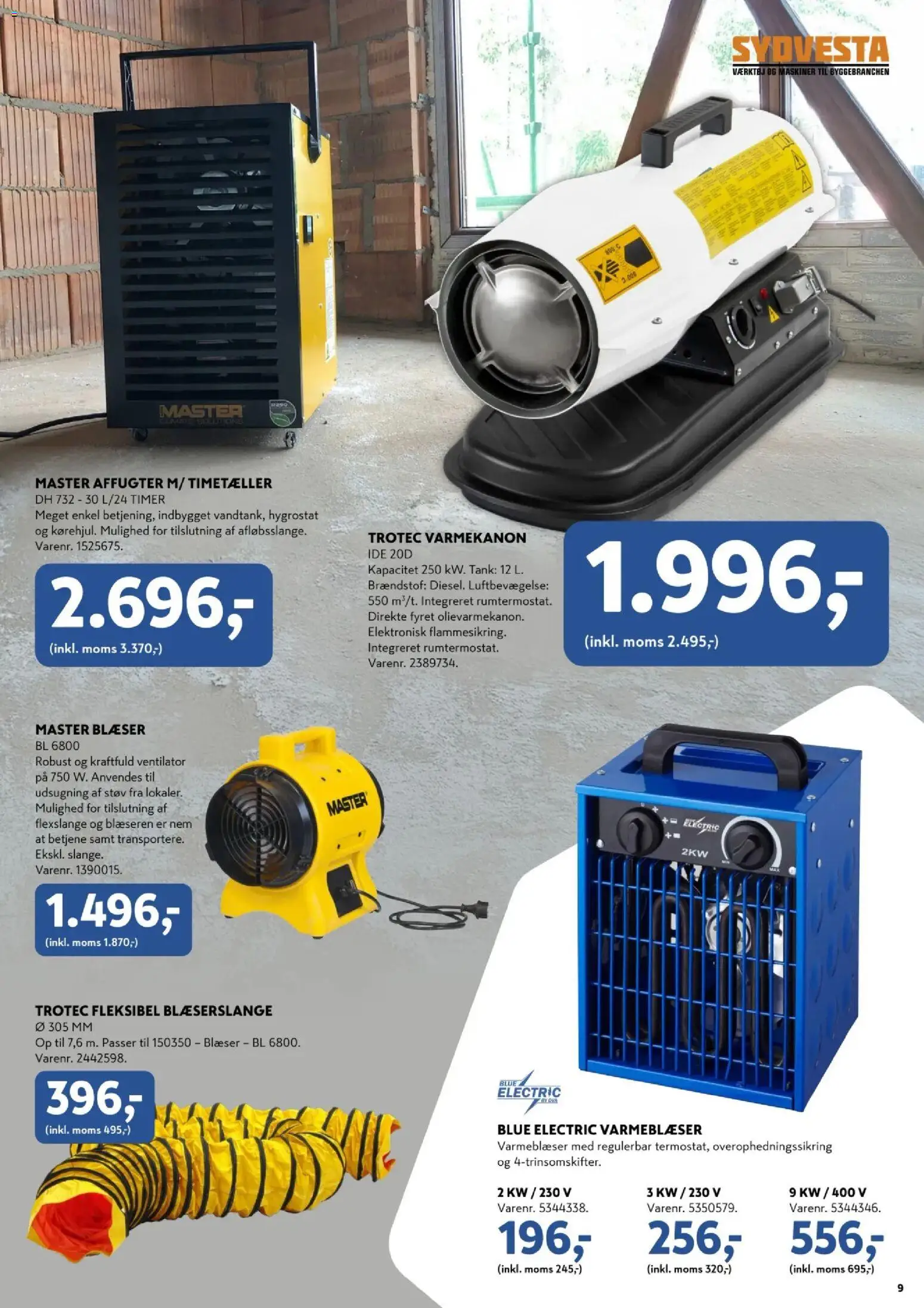 Davidsen tilbudsavis – gyldig fra 02.11.2025 | Side: 9 | Produkter: Ventilator