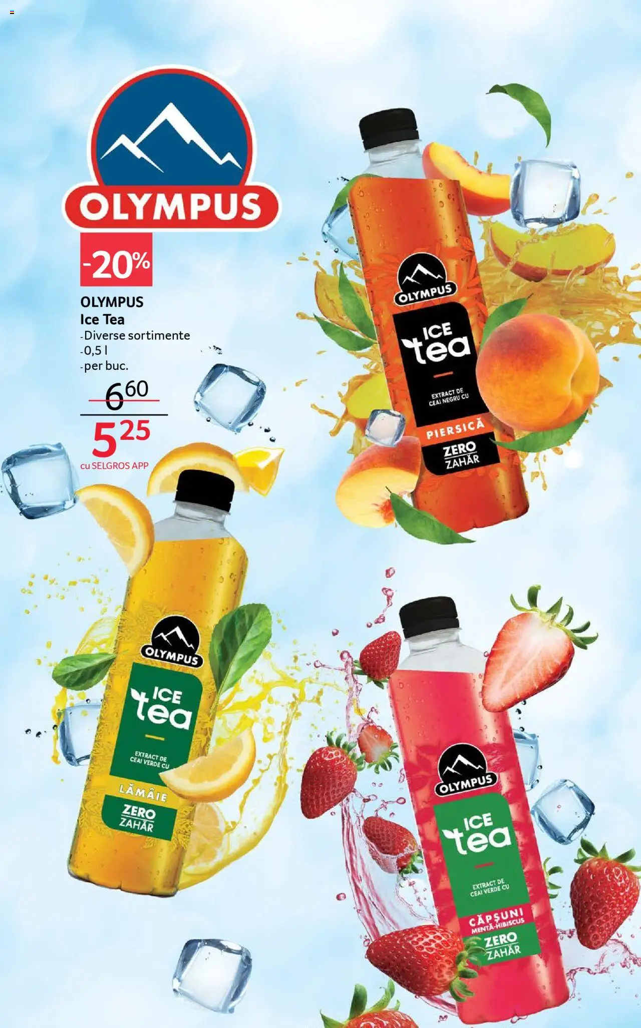 Catalog Selgros - Food – valabil de la 08.08.2025 | Pagină: 21 | Produse: Piersică, Ceai, Ice tea, Lămâie