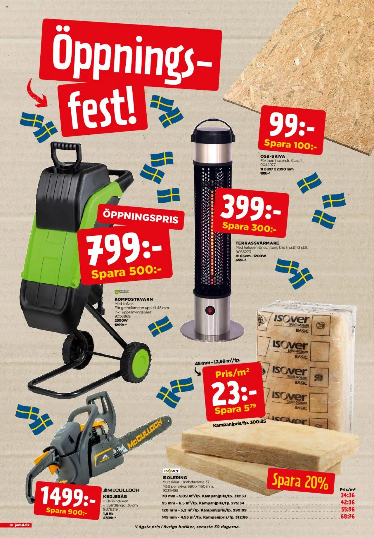 Jem & Fix reklamblad aktuell från 09.09.2025 | Sida: 10