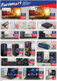 Furnmart Specials │ valid from 14.07.2025 | Page: 6 | Products: Radio, Adapter, Speaker, TV