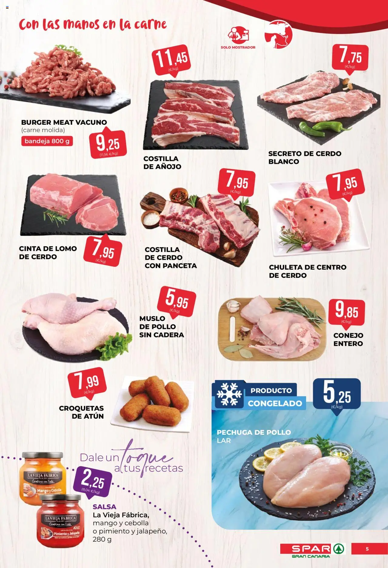 Spar folleto │ válido desde el 08.08.2025 | Página: 5 | Productos: Ηλεκτρικός φούρνος, Cerdo, Costilla de cerdo, Croquetas
