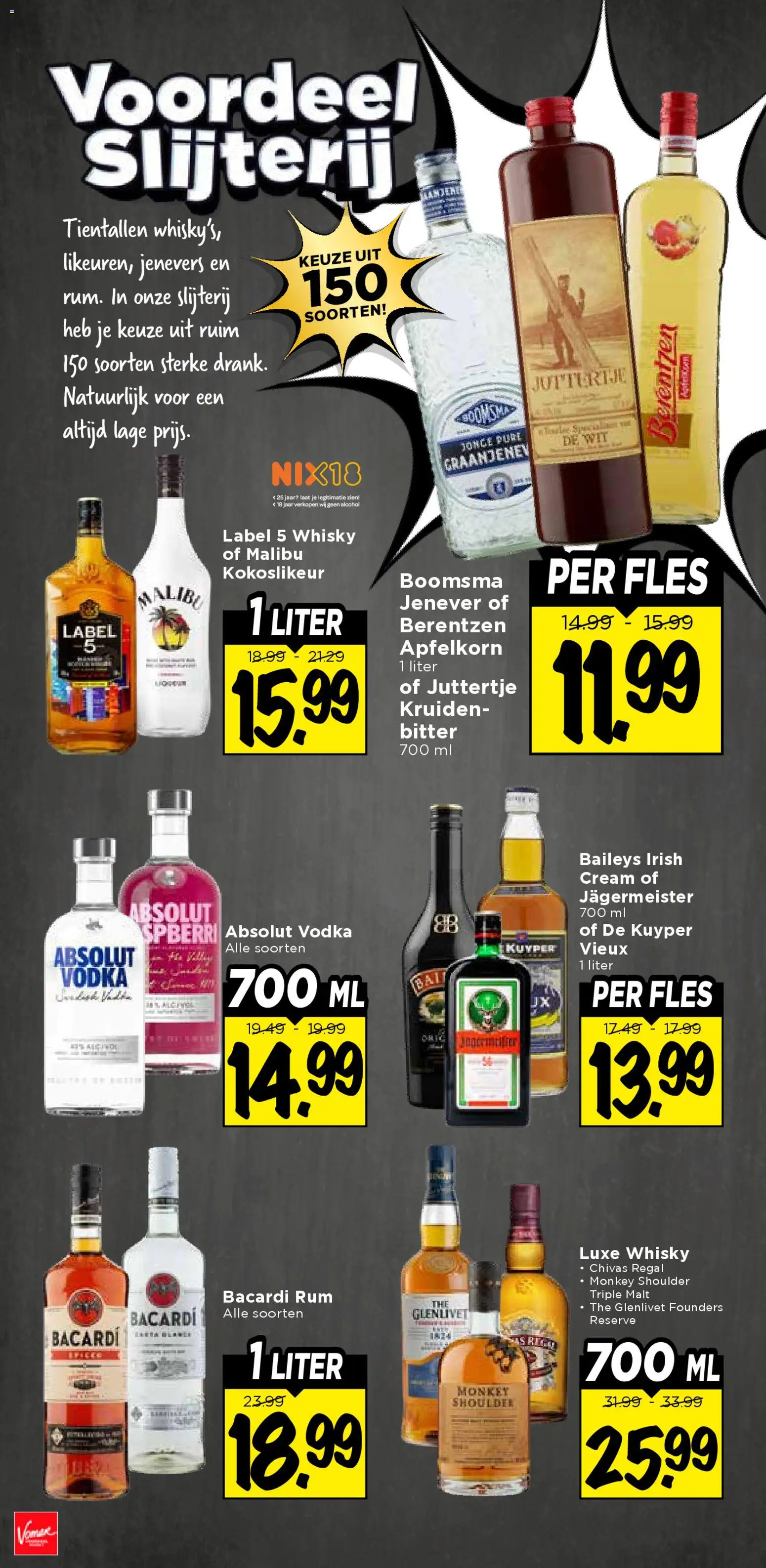 {H1} | Pagina: 32 | Producten: Osztrigaszósz, Fles, Whisky, Slijterij