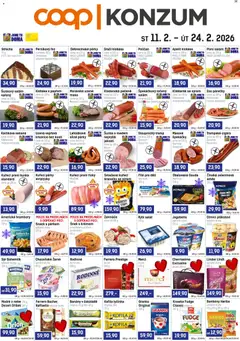 Náhled letáku Konzum leták od 11.02.2026