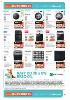 Max elektro Gazetka od 31.07.2025 | Strona: 11 | Produkty: Pralka, Suszarka, Piekarnik, Pizza