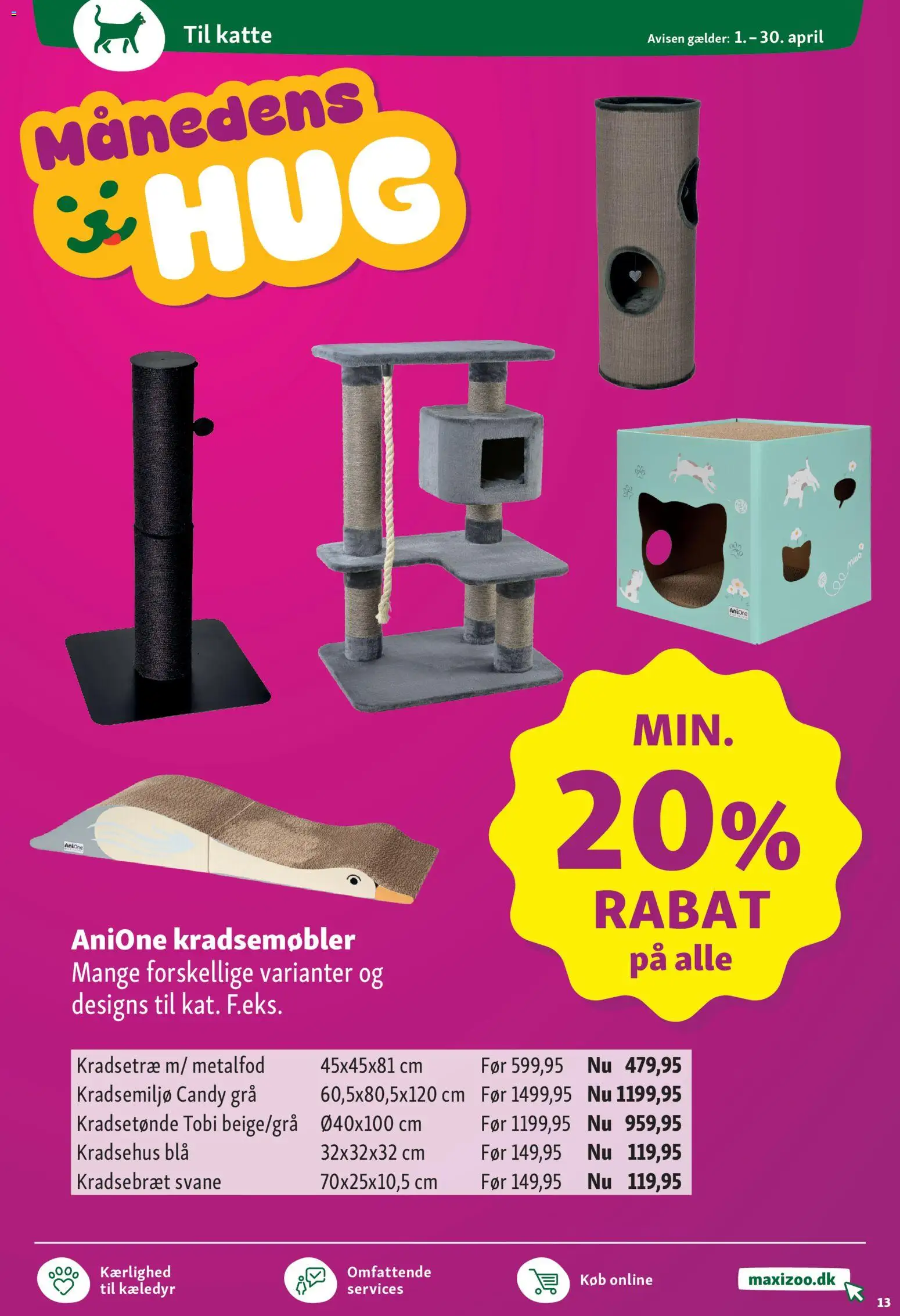 Maxi Zoo tilbudsavis – gyldig fra 01.04.2026 | Side: 13