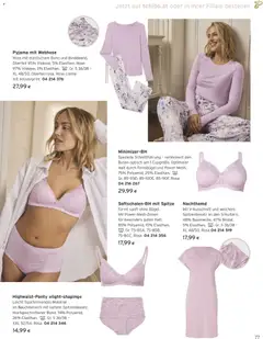 Tchibo Eduscho - Katalog April 2026 ab 01.04.2026 gültig | Seite: 77 | Produkte: Hose, Pyjama, Creme