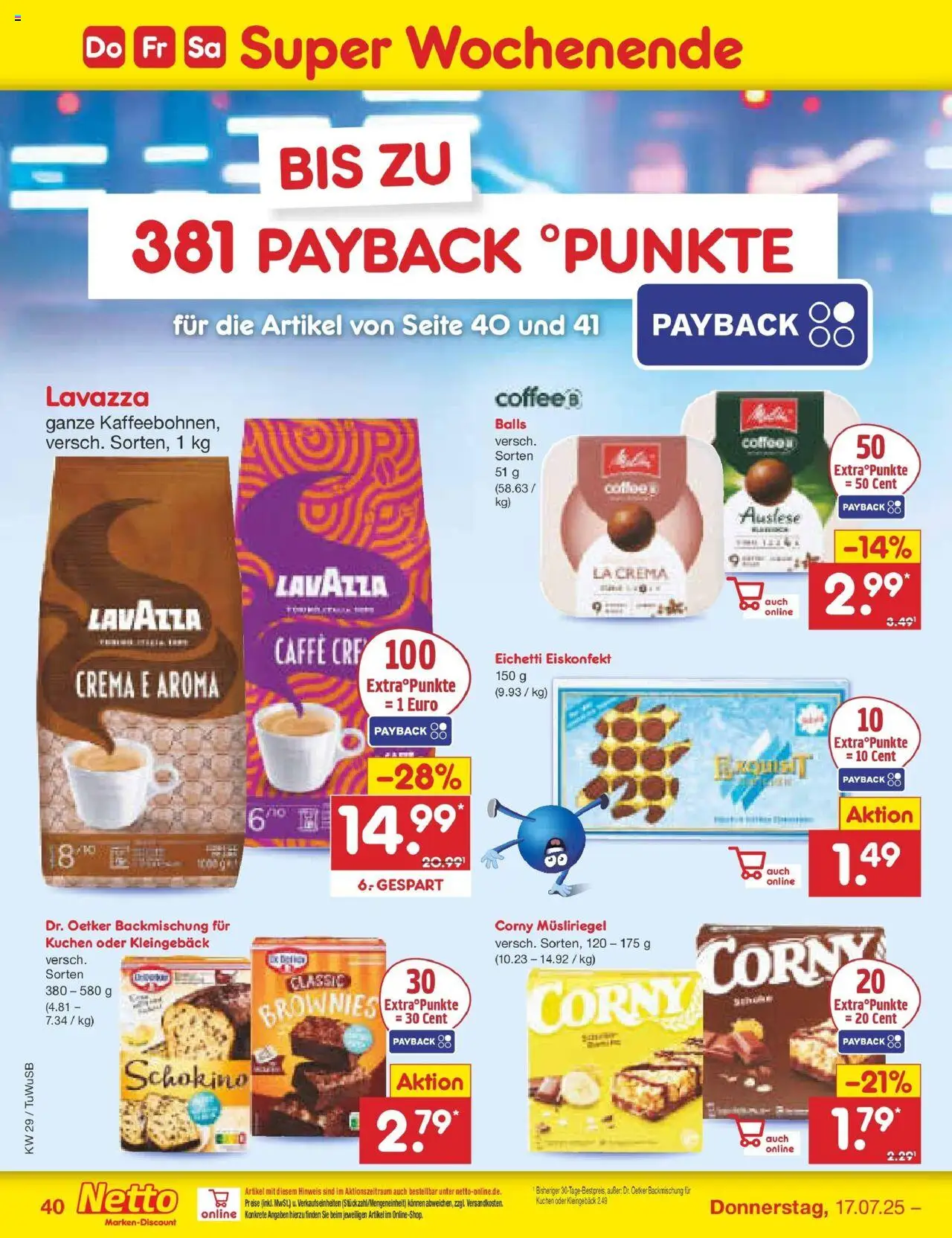 Netto Marken-Discount prospekt Calw-Stammheim	 - gültig ab dem 13.07.2025 | Seite: 62 | Produkte: Lavazza, Kuchen