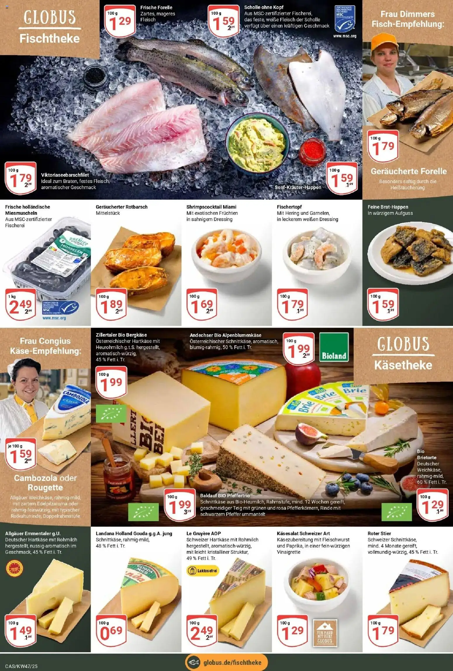 Globus prospekt Castrop-Rauxel	 – gültig ab 17.11.2025 | Seite: 7 | Produkte: Gouda, Dressing, Pfeffer, Fleisch
