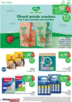 Intermarché folder - Voorbeeld van een folder van Intermarché, geldig van 01.10.2025 | Pagina: 24 | Producten: Batterijen, Tomaat, Kaart, Kan