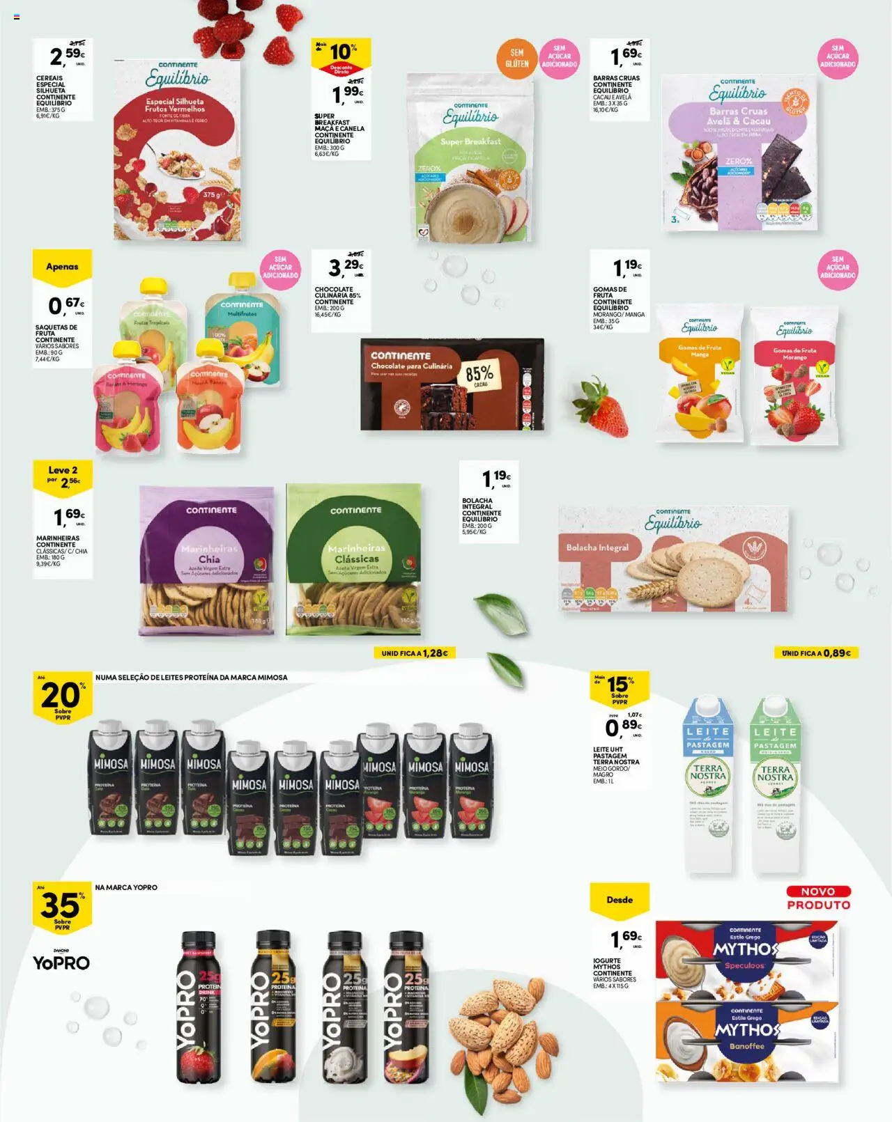 Continente - Madeira │ válido de 21.10.2025 | Página: 19 | Produtos: Ferro, Leite, Chocolate, Cereais