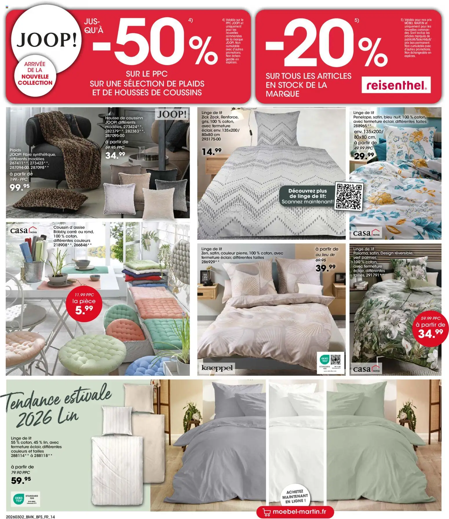 {H1} | Page: 14 | Produits: Lit, Jus