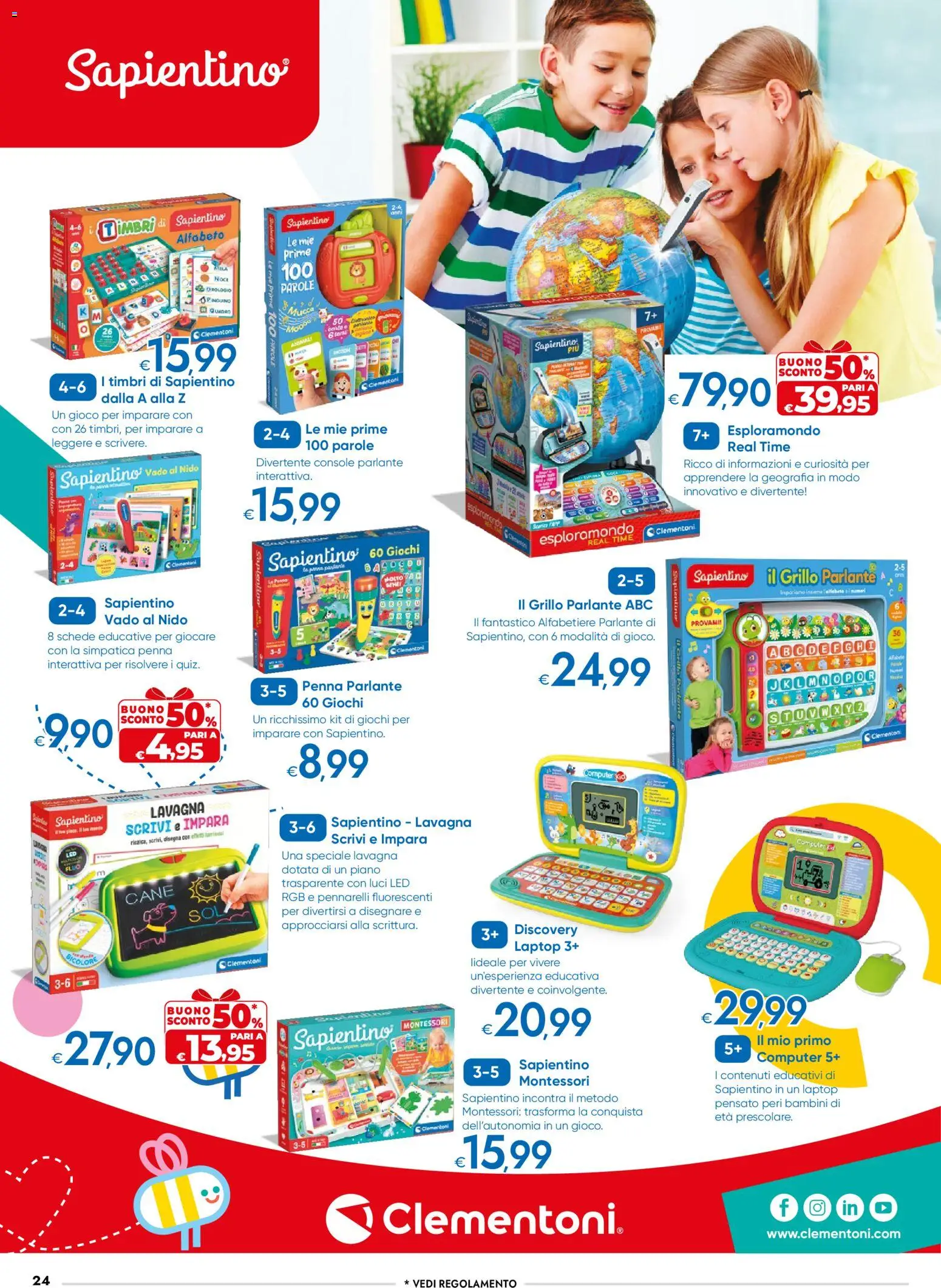 Volantino bennet del 06.11.2025 | Pagina: 24 | Prodotti: Laptop, Computer, Gioco, Pennarelli