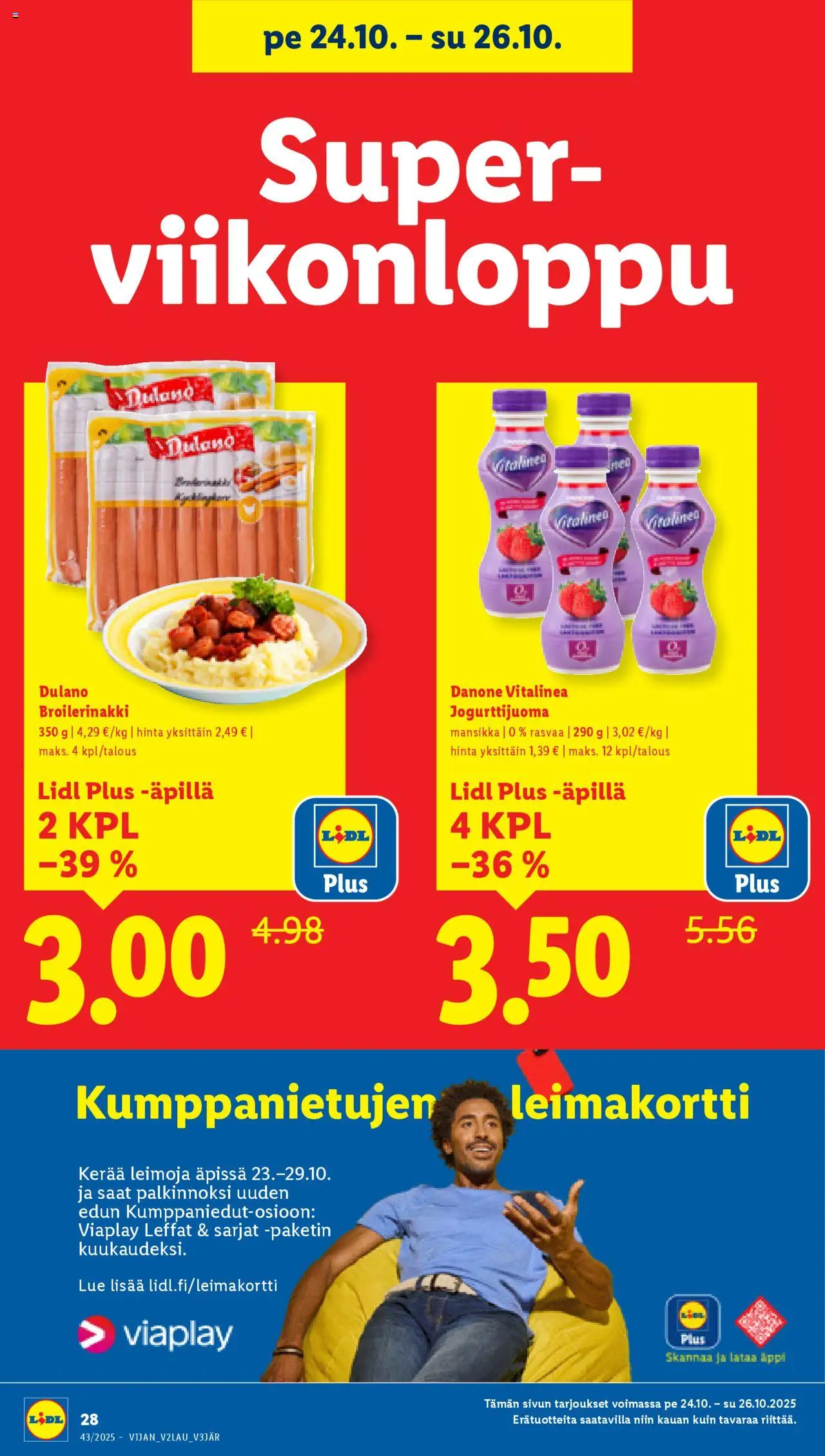 Lidl tarjoukset – voimassa 23.10.2025 alkaen | Sivu: 34