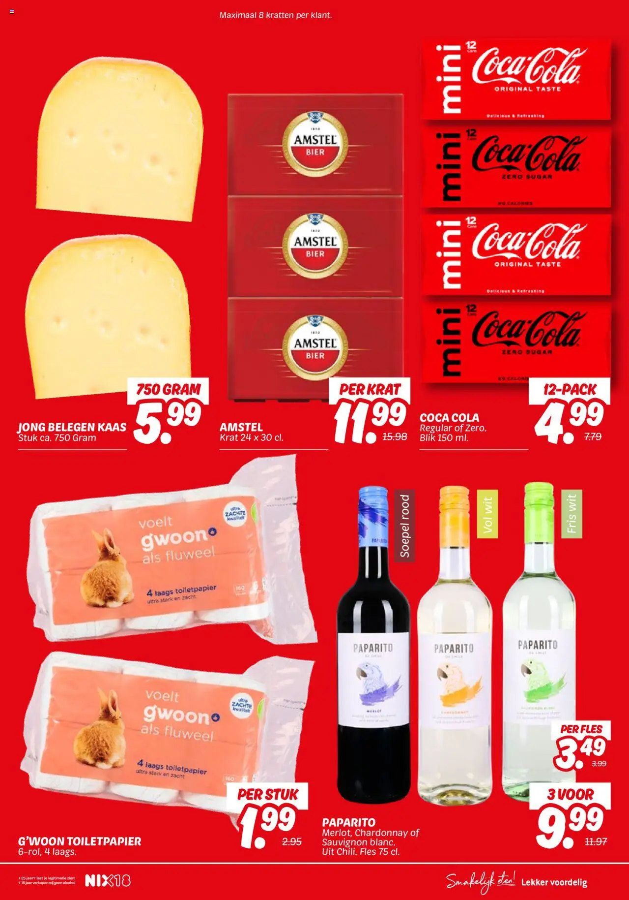 {H1} | Pagina: 25 | Producten: Bier, Coca Cola, Toiletpapier, Alcohol