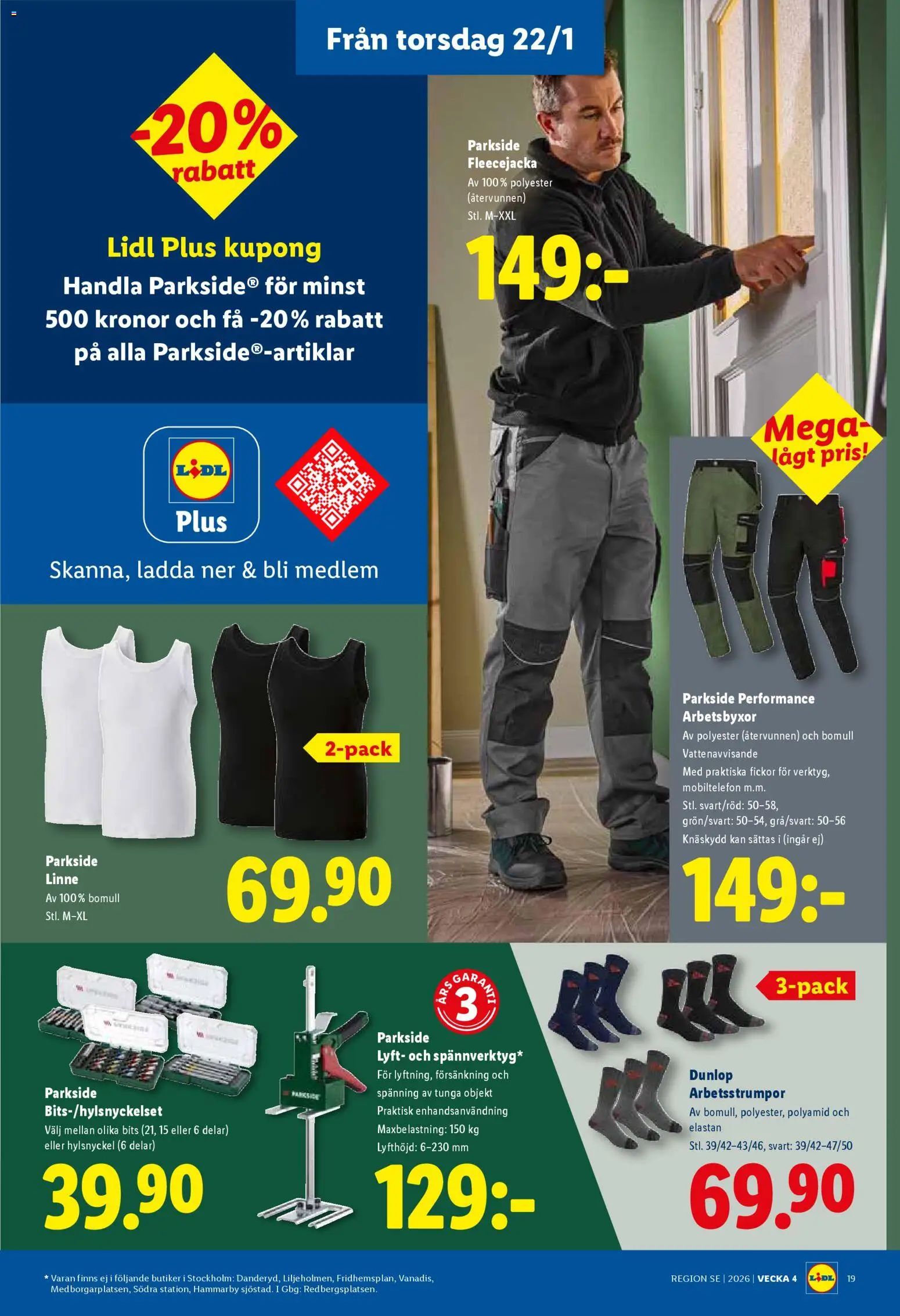 Lidl reklamblad aktuell från 19.01.2026 | Sida: 22 | Produkter: Linne