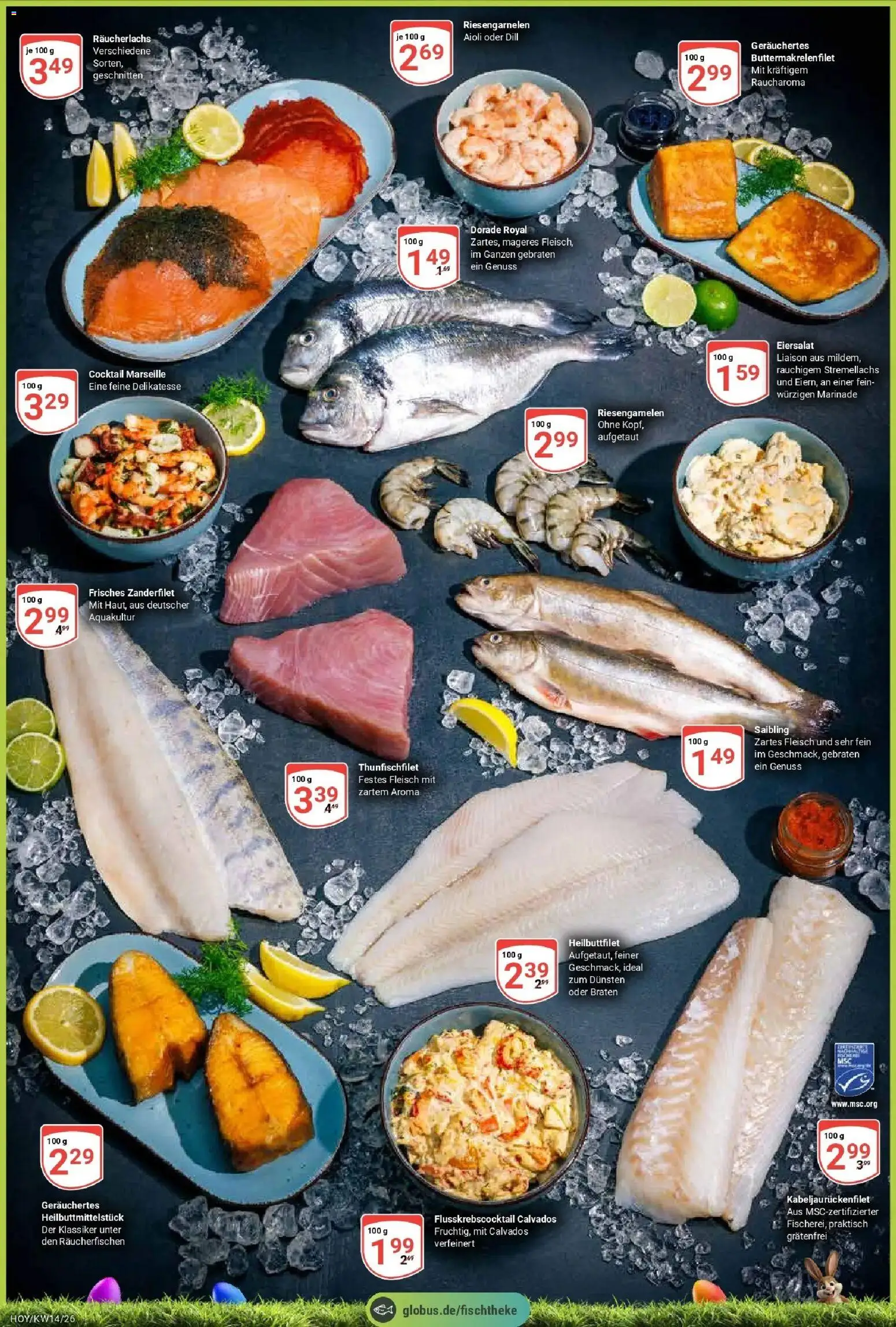 Globus prospekt Hoyerswerda	 – gültig ab 30.03.2026 | Seite: 5 | Produkte: Dorade, Räucherlachs, Dill, Fleisch