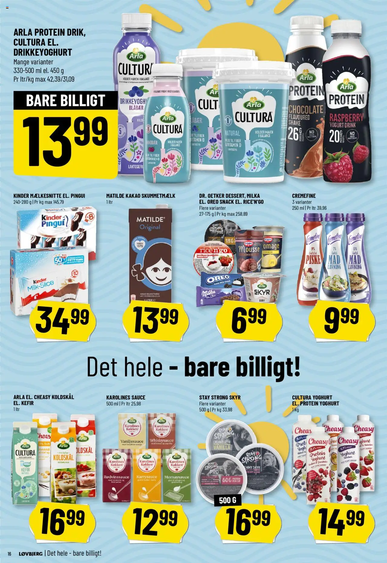 Løvbjerg Tilbudsavis gyldig fra 04.07.2025 | Side: 18 | Produkter: Blåbær, Bourbon, Rødvinssauce, Carpete