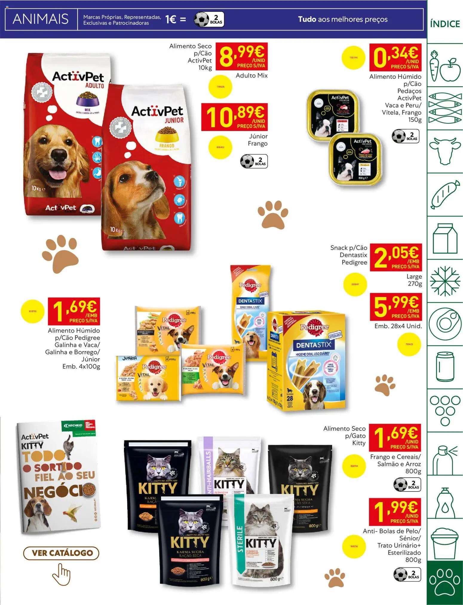 Recheio folheto │ válido de 21.04.2026 | Página: 53 | Produtos: Frango, Salmão, Arroz