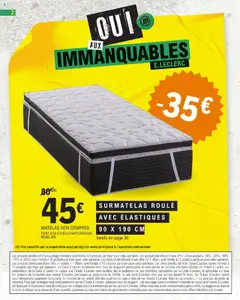  | Page: 2 | Produits: Surmatelas, Matelas, Élastiques