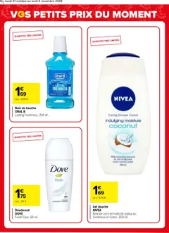 Carrefour Market - Prévisualisation de Carrefour Market catalogue Vos petits prix du moment valide à partir de 21.10.2025 | Page: 2