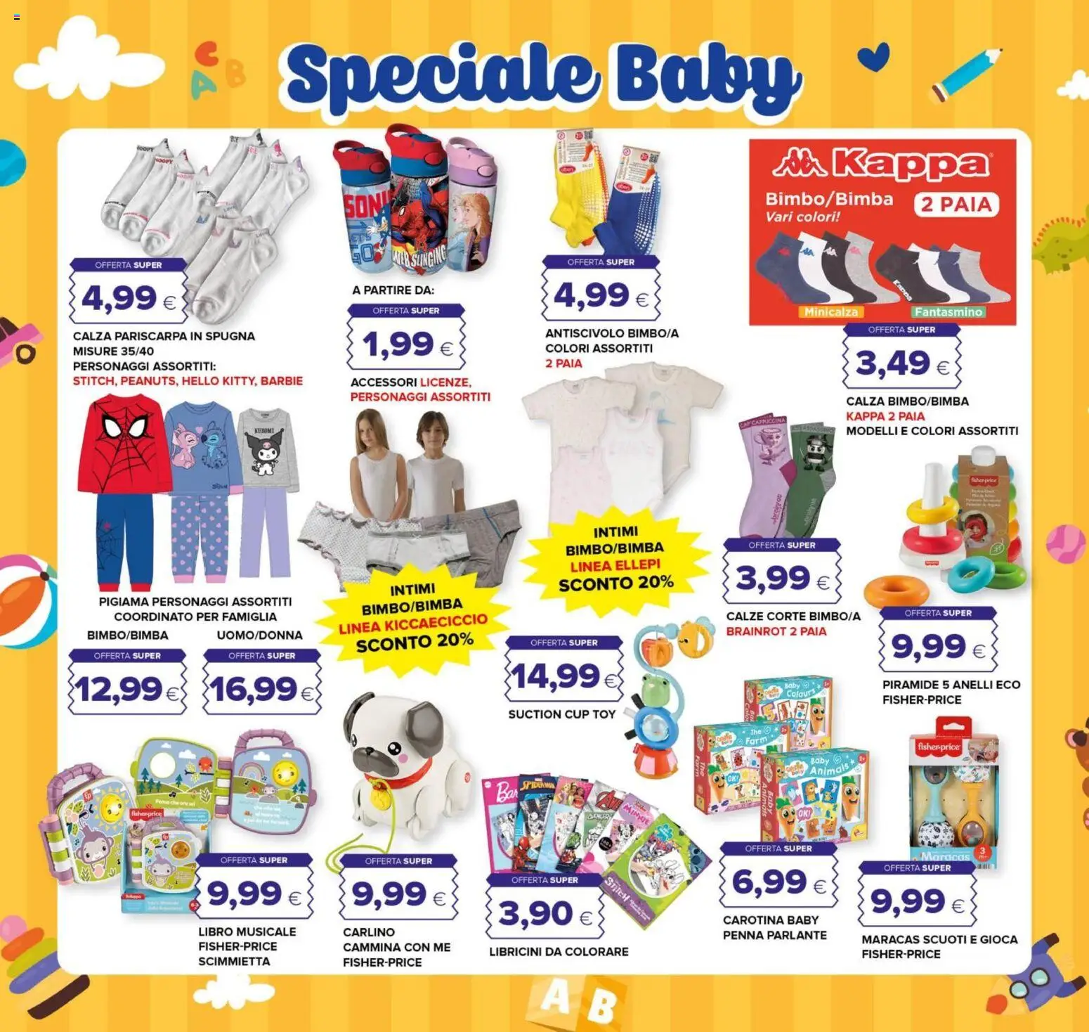 Volantino Oasi del 26.02.2026 | Pagina: 22 | Prodotti: Spugna, Pigiama, The