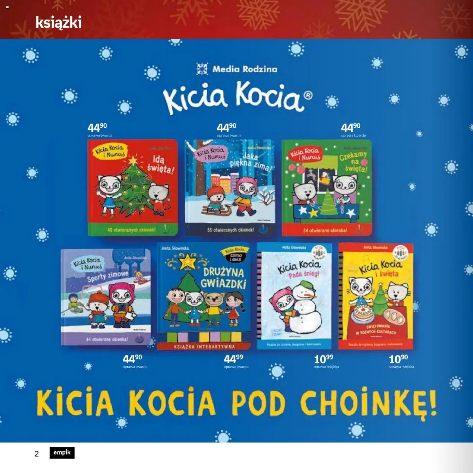 Empik promocje - Xmas Zabawki od 26.11.2025 | Strona: 2 | Produkty: Książki