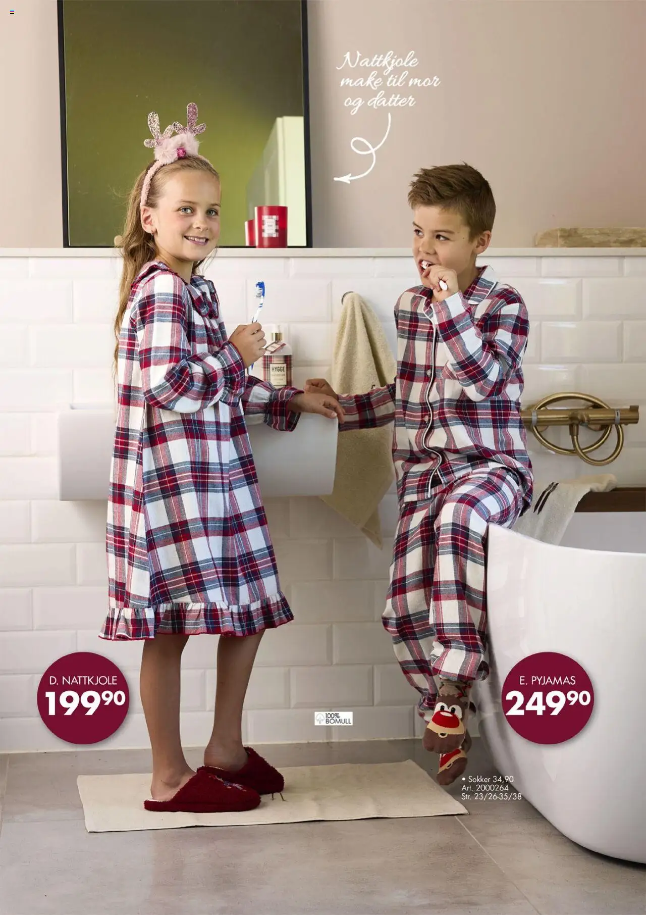 {H1} | Side: 3 | Produkter: Sokker, Nattkjole, Capsule de café