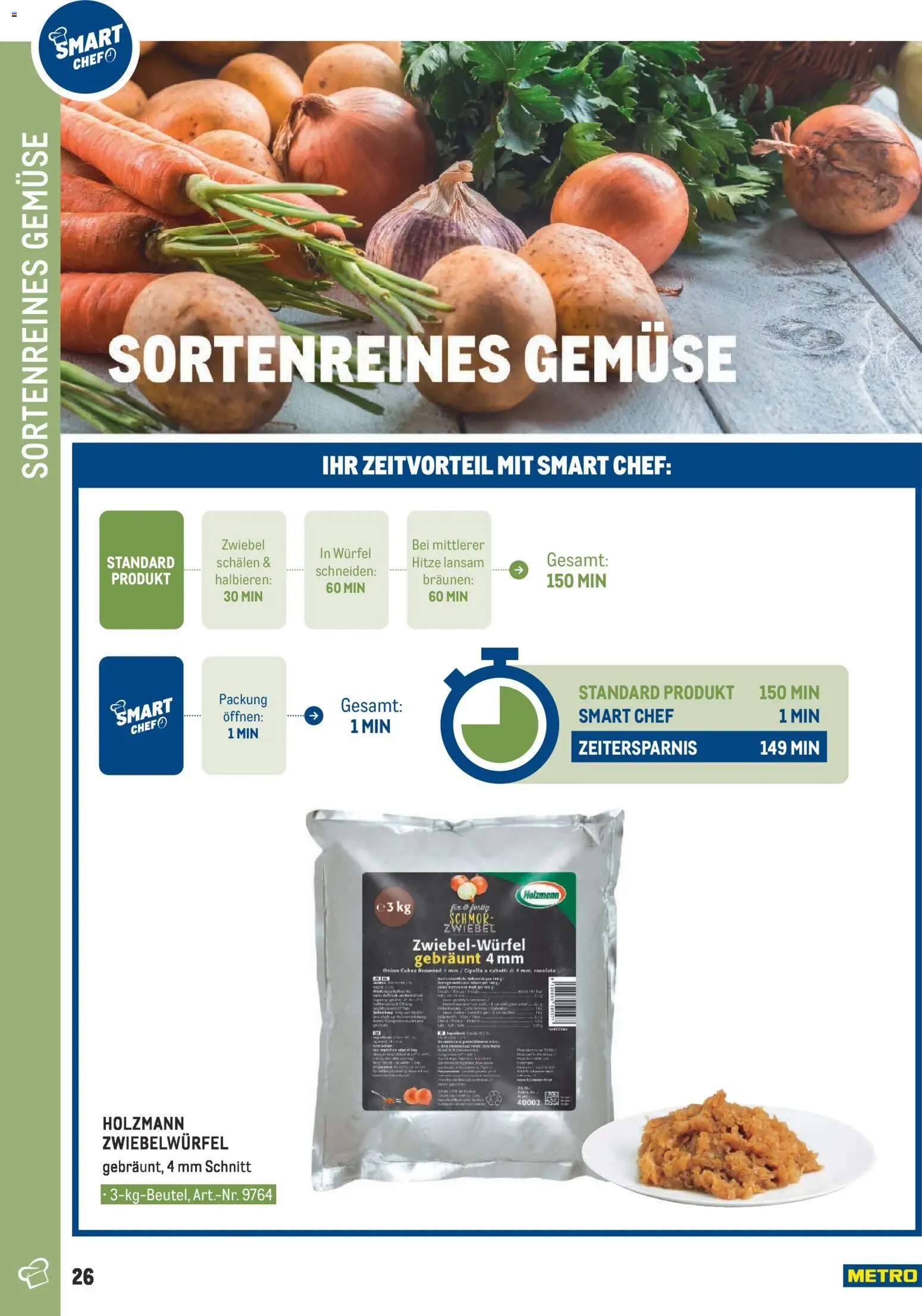 Metro angebote - Smart Chef Obst & Gemüse gültig ab 26.03.2026 | Seite: 26 | Produkte: Gemüse