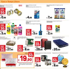 Anteprima del volantino Volantino Iper	 valido a partire dal 05.12.2025 | Pagina: 42 | Prodotti: Plaid, Valigia, Materasso, Lampada